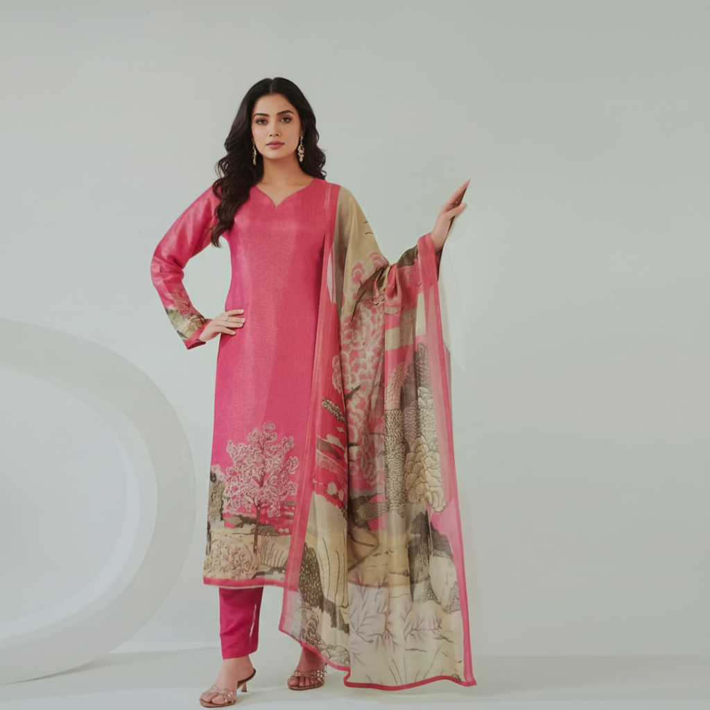 Tissue silk (Fabric)